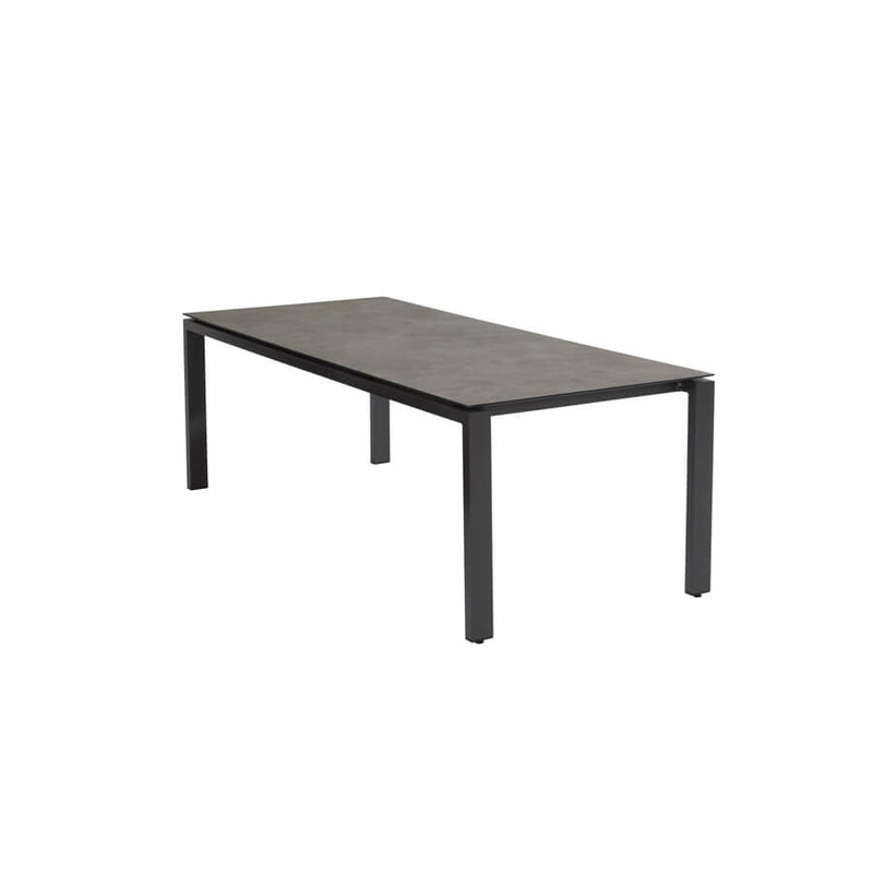 Goa HPL tafel 220x95 cm dark grey
