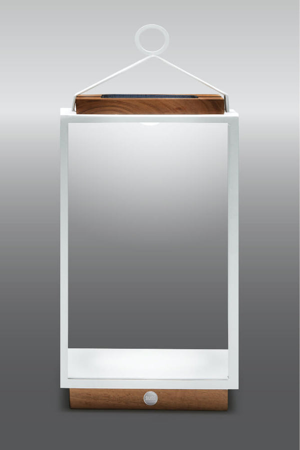 Buitenlamp mrs Solar Coco maat XL wit