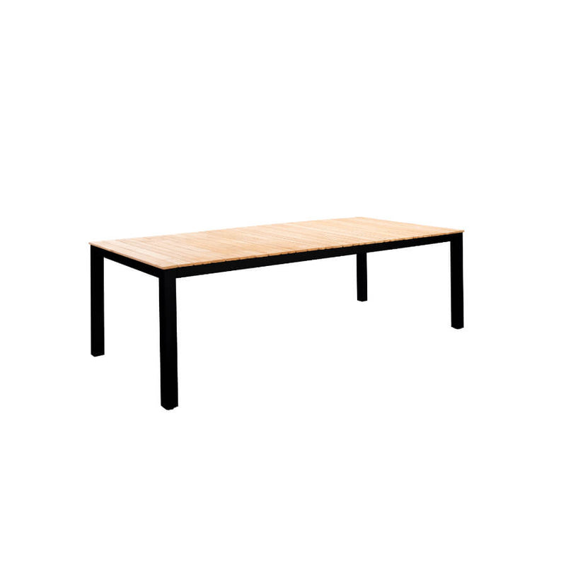 Arashi tafel 220x100 cm zwart