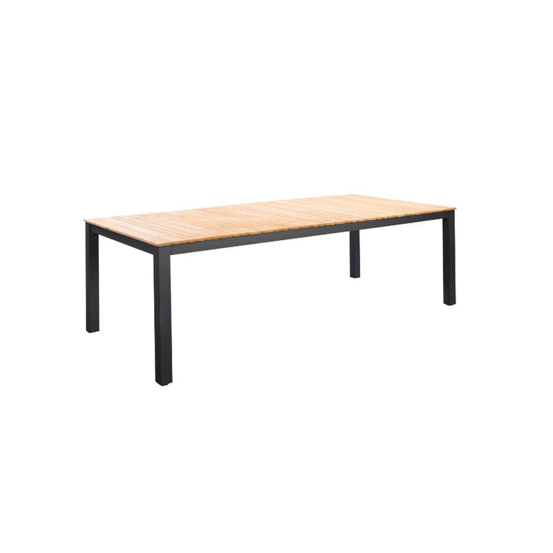 Yoi Arashi tafel 220x100 cm grijs