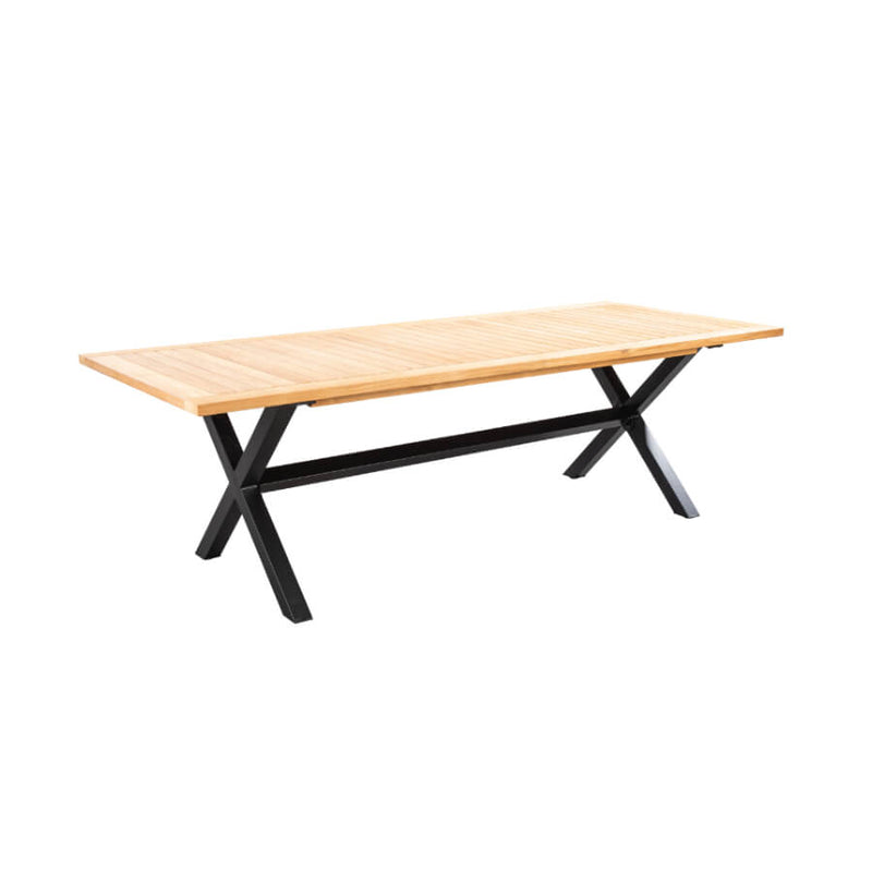 Wakai tafel 236x100 cm zwart